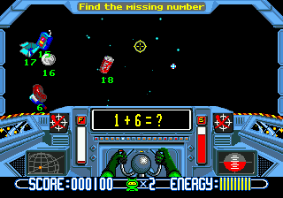 Math Blaster – Episode 1 (USA) cover art