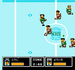Ike Ike! Nekketsu Hockey Bu – Subette Koronde Dai Rantou (Japan) cover art
