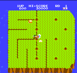 Dig Dug II (Japan) cover art
