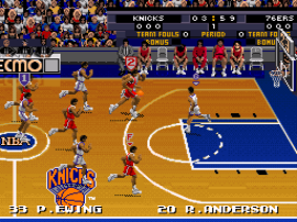 Tecmo Super NBA Basketball (Japan) (Rev A) cover art