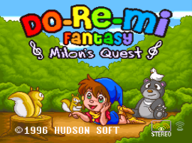 Do-Re-Mi Fantasy – Milon no Dokidoki Daibouken (Japan) [En by Gaijin+RPGOne v1.0] (~Do-Re-Mi Fantasy – Milon’s Quest) cover art
