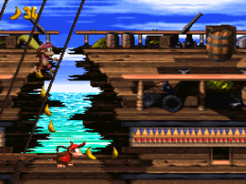 Donkey Kong Country 2 – Diddy’s Kong Quest (Germany) (En,De) (Rev A) cover art