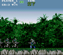 Gunforce – Battle Fire Engulfed Terror Island (Europe) cover art