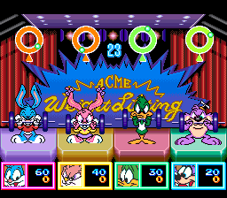 Tiny Toon Adventures – Dotabata Daiundoukai (Japan) cover art