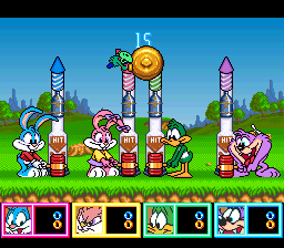 Tiny Toon Adventures – Wacky Sports Challenge (USA) cover art