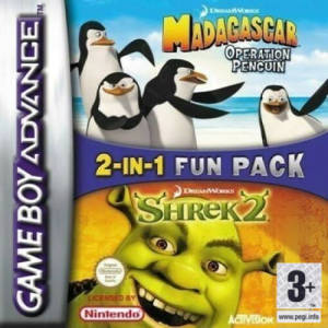 2-in-1 Fun Pack – Shrek 2 + Madagascar – Operation Penguin
