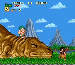 Joe & Mac – Tatakae Genshijin (Japan)