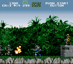 Gunforce – Battle Fire Engulfed Terror Island (Japan) cover art