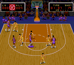 Magic Johnson no Super Slam Dunk (Japan) cover art