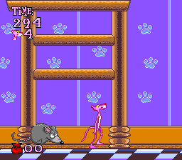 Pink Panther in Pink Goes to Hollywood (Europe) cover art