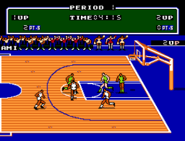 Double Dribble (USA) (Rev A) cover art