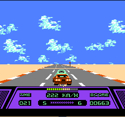 Rad Racer (Europe) cover art