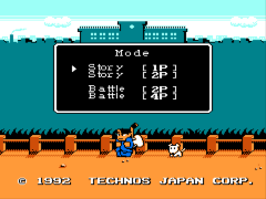 Ike Ike! Nekketsu Hockey Bu – Subette Koronde Dai Rantou (Japan) [En by Disconnected v0.99] (Technos Ice Hockey) cover art