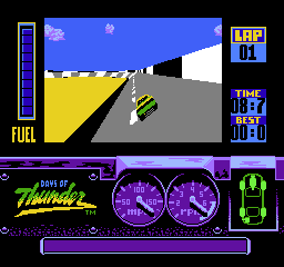 Days of Thunder (Europe) cover art