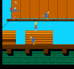 Simpsons, The – Bart vs. the World (USA) cover art