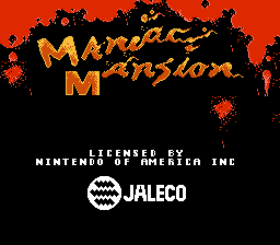 Maniac Mansion (USA) (Beta) cover art