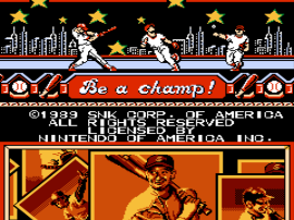 Baseball Stars (USA) cover art