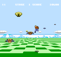 Space Harrier (Japan) cover art