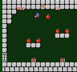 Mighty Bomb Jack (USA) cover art