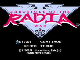 Radia Senki – Reimei Hen (Japan) [En by Dreamless+Jair+CX v1.0] (~Chronicle of the Radia War) cover art