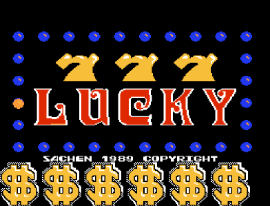 Lucky Bingo 777 (Asia) (Unl) (NES) cover art
