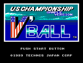 U.S. Championship V’Ball (Japan) (Beta) cover art