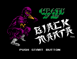 Wrath of the Black Manta (USA) (Rev A) cover art