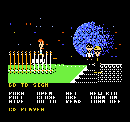 Maniac Mansion (USA) cover art