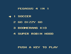 Pegasus 4 in 1 (Unl) cover art