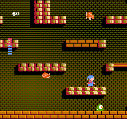 Milon’s Secret Castle (USA) cover art