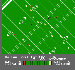 NES Action Football (USA) cover art