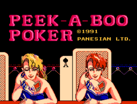 Peek-A-Boo Poker (Asia) (Unl) cover art