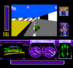 Days of Thunder (USA) cover art