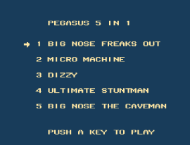 Pegasus 5 in 1 (Unl) cover art
