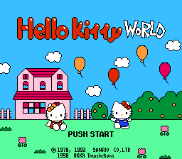 Hello Kitty World (Japan) [En by HK Kicks Ass v1.0] cover art