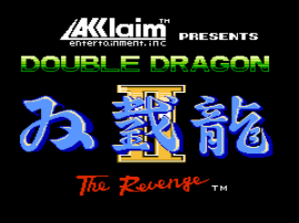 Double Dragon II – The Revenge (USA) (Rev A) cover art