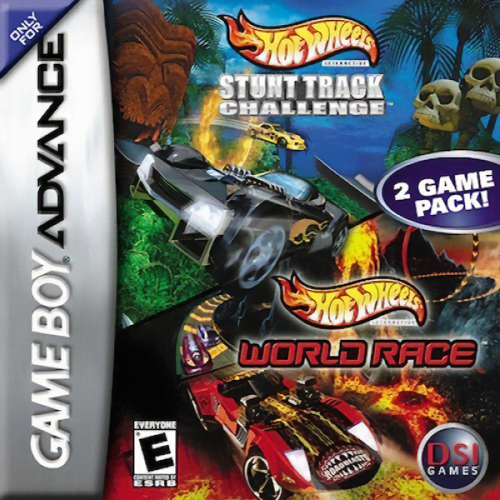 2 Game Pack! – Hot Wheels – Stunt Track Challenge + Hot Wheels – World Race cover art