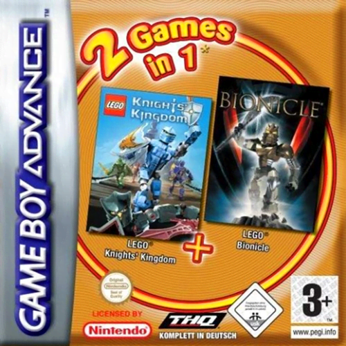 2 Games in 1 – Bionicle + Knights’ Kingdom cover art