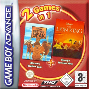 2 Games in 1 – Brother Bear + The Lion King