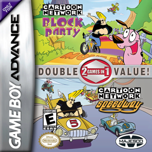 2 Games in 1 – Cartoon Network Block Party + Cartoon Network Speedway