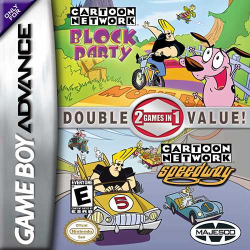 2 Games in 1 – Cartoon Network Block Party + Cartoon Network Speedway cover art