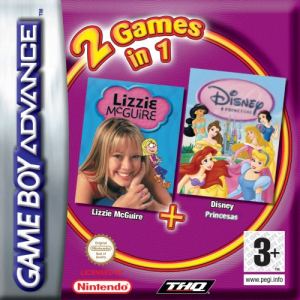 2 Games in 1 – Disney Princesas + Lizzie McGuire