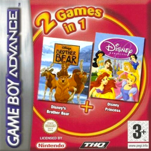 2 Games in 1 – Disney Princess + Brother Bear