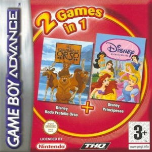 2 Games in 1 – Disney Principesse + Koda, Fratello Orso