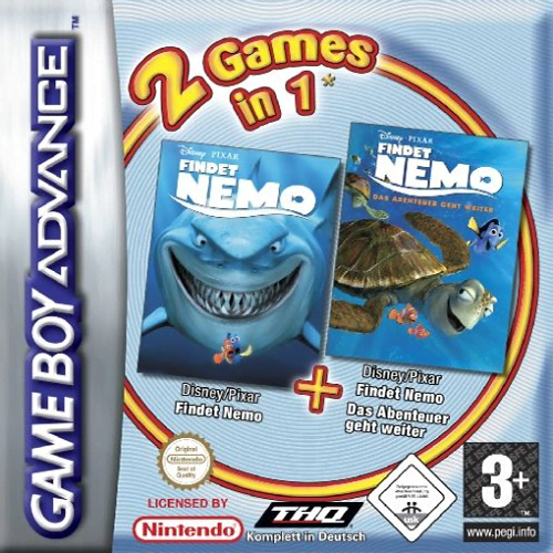 2 Games in 1 – Findet Nemo + Findet Nemo – Das Abenteuer Geht Weiter cover art