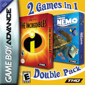 2 Games in 1 – Finding Nemo – The Continuing Adventures + The Incredibles