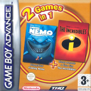 2 Games in 1 – Finding Nemo + The Incredibles