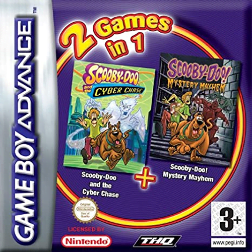 2 Games in 1 – Scooby-Doo! – Mystery Mayhem + Scooby-Doo and the Cyber Chase cover art