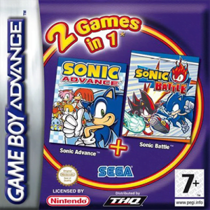 2 Games in 1 – Sonic Advance + Sonic Battle