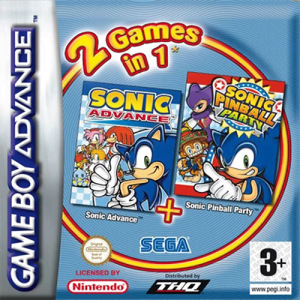 2 Games in 1 – Sonic Advance + Sonic Pinball Party